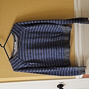 Alexander Wang striped crewneck sweatshirt